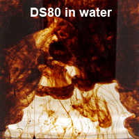 BE DS80 in water